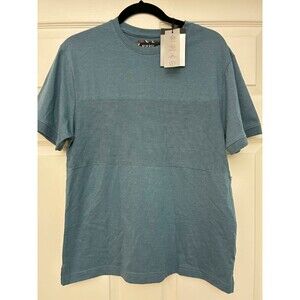 Reverse Threads Apiarist T-Shirt Mens Small Blue New Mixed Media Waffle K3689‎